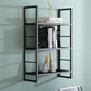 Industrial Wall Mounted Bookshelf Black and White Iron Shelf for Home Clearhalo 'Bookcases' 'furn' 'furn_bookcases' 'Furniture' 'furniture_bookcases' 'kitchen' 'kitchen_bookcases' 'Living Room Furniture' 'Office Furniture' 1200x1200_08157a49-328c-4498-9a7b-055bc1d7f4ef