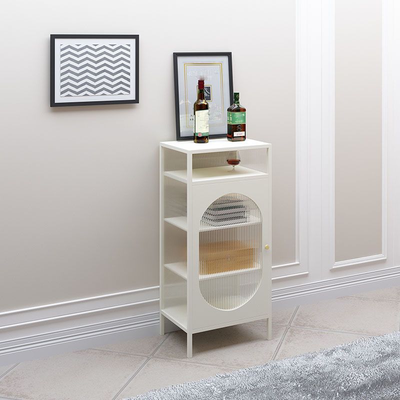 Contemporary Buffet Server Metal Dining Server with Doors for Living Room Clearhalo 'buffet_sideboard' 'Buffets & Sideboards' 'furn' 'furn_buffet_sideboard' 'Furniture' 'Kitchen & Dining Furniture' 1200x1200_08185f9f-ac54-4629-8902-03ac85ebfa02