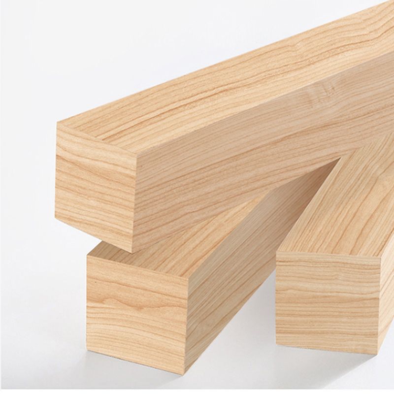 Pin de bibliothèque en bois naturel