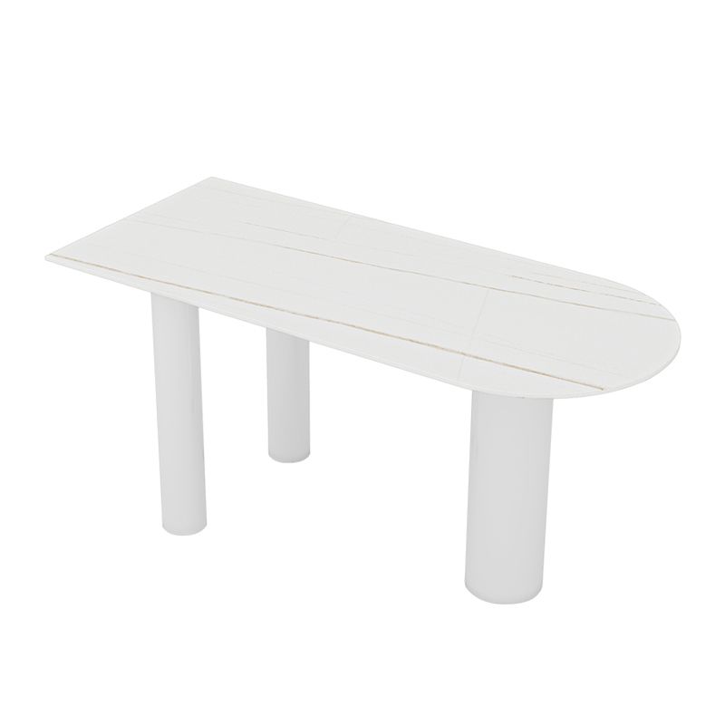 Sintered Stone Dining Table Modern Style Dining Table for Kitchen Clearhalo ' dining_table' 'Dining Tables & Seating' 'Dining Tables' 'furn' 'furn_dining_table' 'Furniture' 'furniture_dining_table' 'Kitchen & Dining Furniture' 'kitchen&dining_furn' 'kitchen' 'kitchen_dining_table' 1200x1200_08190710-29ba-4324-b2cb-6aa74adf676e