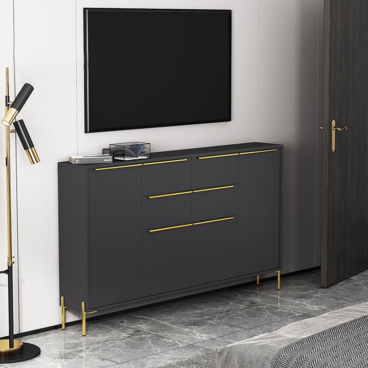 Télépulation de rangement ci-joint de luxe Cabinet télévisé en bois en bois