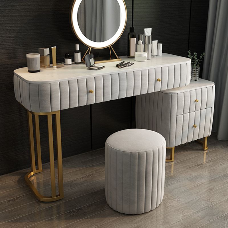 Glam 4 lade make -up ijdelheid set leisteen top ijdelheid kleedtafel