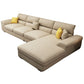Casual Removable Cushions Sectionals 37.4"H Pillow Top Arm Sofa with 4 Pillows Clearhalo 'Furniture' 'furniture_sectionals' 'kitchen' 'kitchen_sectionals' 'Living Room Furniture' 'Sectionals' 1200x1200_081d1a74-0d87-4519-88e2-a6f4eda311ba