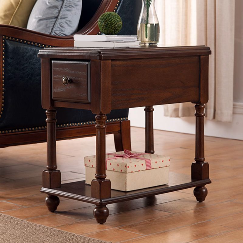 Mesa auxiliar de 4 patas de 22.8 "de altura