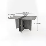 1/2/3/5/7 Pcs Wood Modern Dining Room Set with Foldable Table Dinette Set Clearhalo 'Dining Room Sets' 'Dining Tables & Seating' 'dining_room_set' 'furn' 'furn_dining_room_set' 'Furniture' 'furniture_dining_room_set' 'Kitchen & Dining Furniture' 'kitchen&dining_furn' 'kitchen' 1200x1200_081fb6d1-4259-46c1-a868-472d8552bbc3