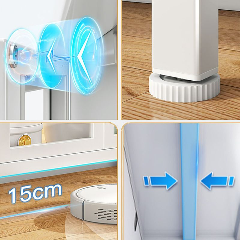 Geschlossener Standard -Bücherregal Glam Metal Bookshelf mit Türen