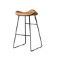 Contemporary Armless Backless Counter Stool Iron Bar Stool with Footrest Clearhalo 'Bar Furniture' 'Bar Stools' 'bar_stools' 'furn' 'furn_bar_stools' 'Furniture' 'Kitchen & Dining Furniture' 1200x1200_08223255-5a3d-4108-b65c-f530d56a5da5