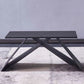 Metal Traditional Luxury Rectangular Table Sintered Stone Table for Dining Room and Kitchen Clearhalo ' dining_table' 'Dining Tables & Seating' 'Dining Tables' 'furn' 'furn_dining_table' 'Furniture' 'furniture_dining_table' 'Kitchen & Dining Furniture' 'kitchen&dining_furn' 'kitchen' 'kitchen_dining_table' 1200x1200_0823a8d2-a3ea-4460-bfe3-72b91d4d72cc