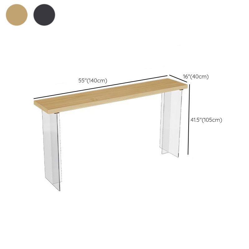 Glam massief houten bartafel Tulp eettafel voor keuken woonkamer