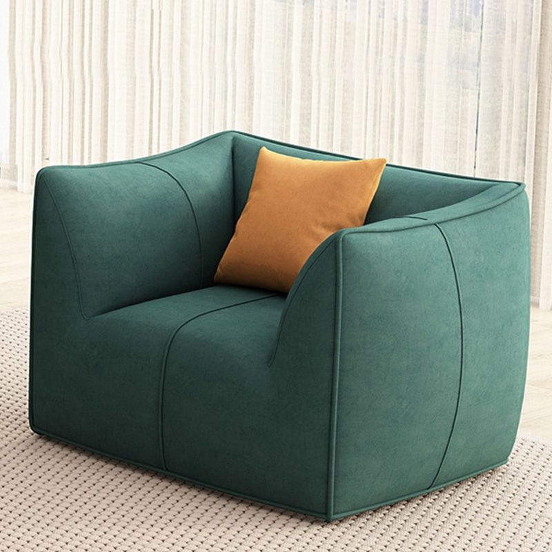 Fabric Sofa Contemporary Tuxedo Arm Apartment Seating in Dark Green Clearhalo 'furn' 'furn_sofas' 'Furniture' 'Living Room Furniture' 'Sofa' 'sofas' 1200x1200_08253a0c-8fb9-41d3-abb3-26c970c1229a