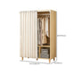 Bedroom Storage Cabinet with Clothes Rail Modern Cabinet with Wooden Legs Clearhalo 'Armoires & Wardrobes' 'armoires_wardrobes' 'Bedroom Furniture' 'furn' 'furn_armoires_wardrobes' 'Furniture' 1200x1200_0826ffc8-342e-48d4-931a-16ebe8d48ad8