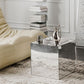Square Plastic End Table Set Mirrored Block Side Table for Bedside Clearhalo 'Coffee & Accent Tables' 'End & Side Tables' 'end_side_tables' 'furn' 'furn_end_side_tables' 'Furniture' 'Living Room Furniture' 1200x1200_0829e08f-79d7-4c52-bfa6-33e973636bc9