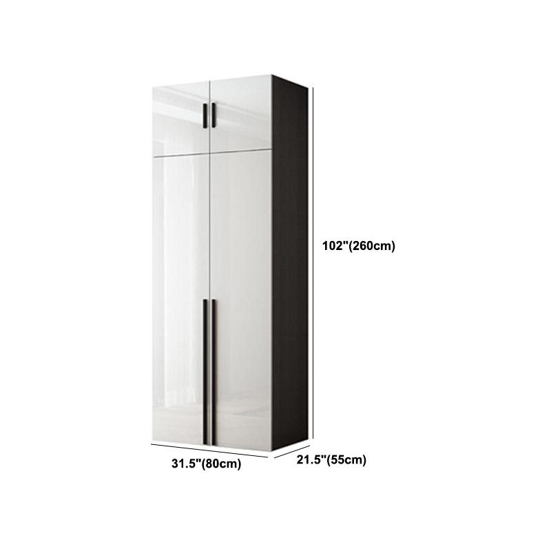 Modern Style Wooden Wardrobe White Colour Wardrobe Closet for Bedroom