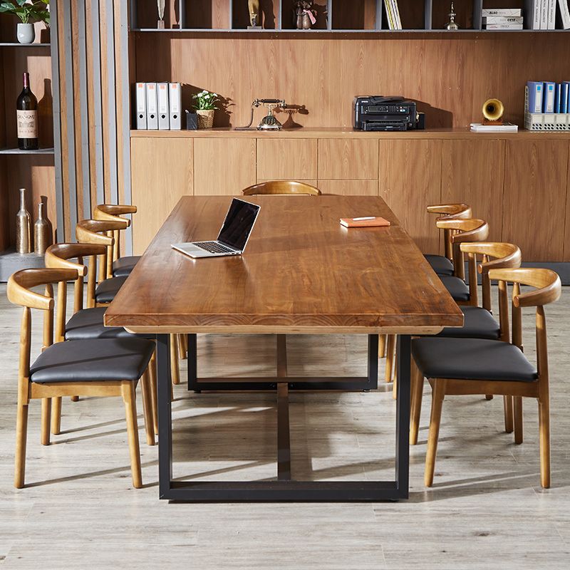 Rectangular Office Desk Contemporary Style Writing Desk for Home and Office