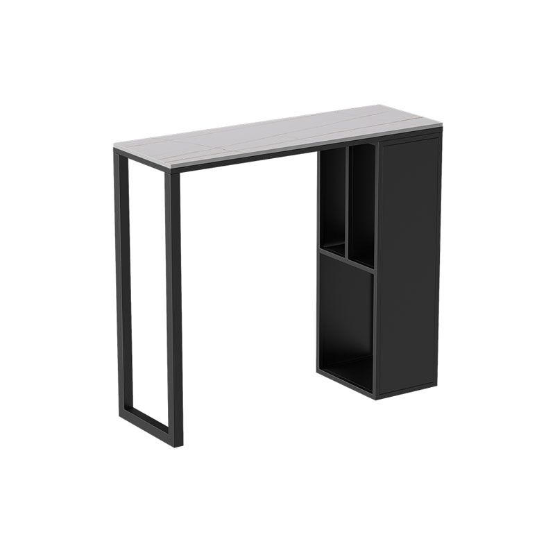 Bar Table Set 1/2/3 Stück Stein Rechteck Rechteck festes Bistro -Set