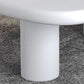Wooden 3 Legs Coffee Table Scandinavian Style Coffee Table in White Clearhalo 'Coffee & Accent Tables' 'Coffee Tables' 'coffee_tables' 'furn' 'furn_coffee_tables' 'Furniture' 'Living Room Furniture' 1200x1200_082e8865-4bfc-4e8b-8799-9d9f76a5bad5