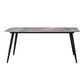 Industrial Grey Table for Restaurant Rectangle Dining Table with Metal 4 Legs Clearhalo 'Dining Tables & Seating' 'Dining Tables' 'dining_table' 'furn' 'furn_dining_table' 'Furniture' 'furniture_dining_table' 'Kitchen & Dining Furniture' 'kitchen' 'kitchen_dining_table' 1200x1200_084136f4-71d8-471c-be3b-61c2b3283e5f