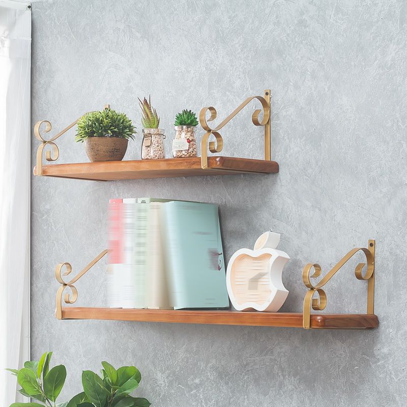 Modern Style Wooden Bookshelf Wall Mounted Shelf Bookcase for Home Clearhalo 'Bookcases' 'furn' 'furn_bookcases' 'Furniture' 'furniture_bookcases' 'kitchen' 'kitchen_bookcases' 'Living Room Furniture' 'Office Furniture' 1200x1200_08422bd7-4153-4aa1-98e5-5d70693b952e