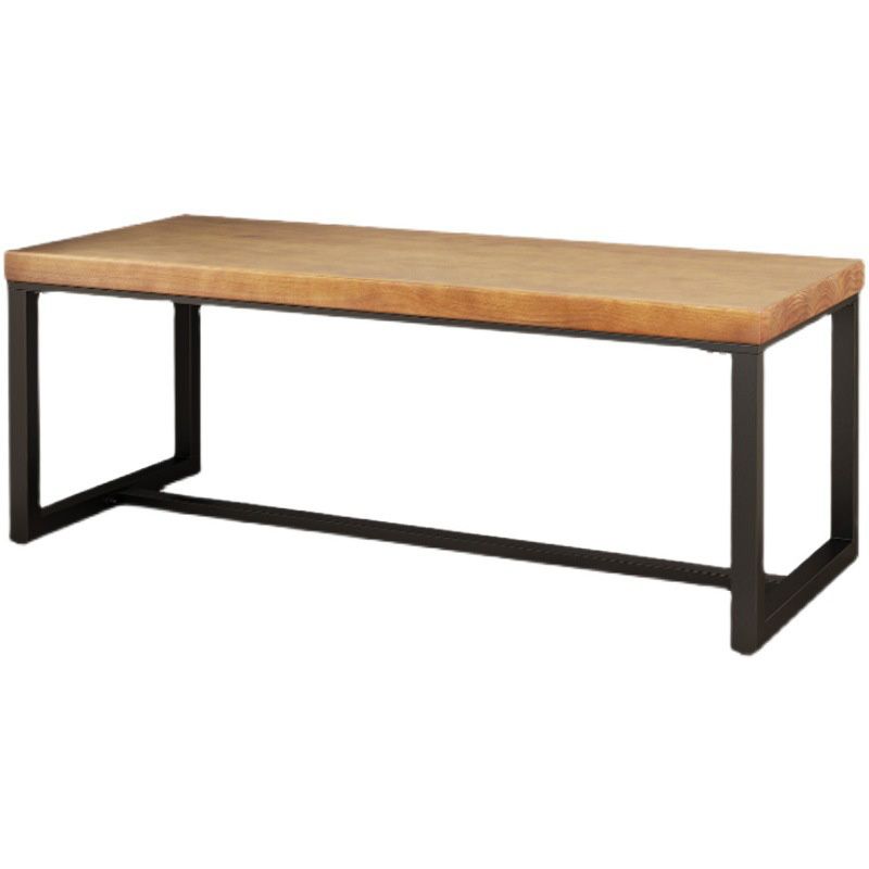 Bureau de jeu en bois contemporain pour la maison 30 "H bureau avec les jambes en fer