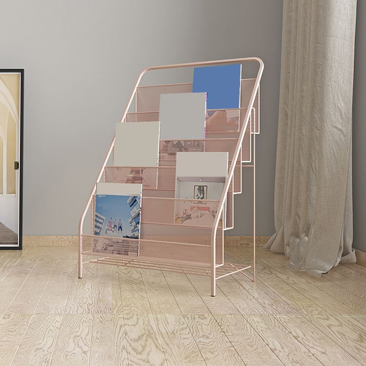 Industrial Ladder Bookcase Metal Vertical Book Shelf for Home Office Clearhalo 'Bookcases' 'furn' 'furn_bookcases' 'Furniture' 'furniture_bookcases' 'Office Furniture' 1200x1200_084587a8-6d0d-43d6-b770-bc5efafc9b66