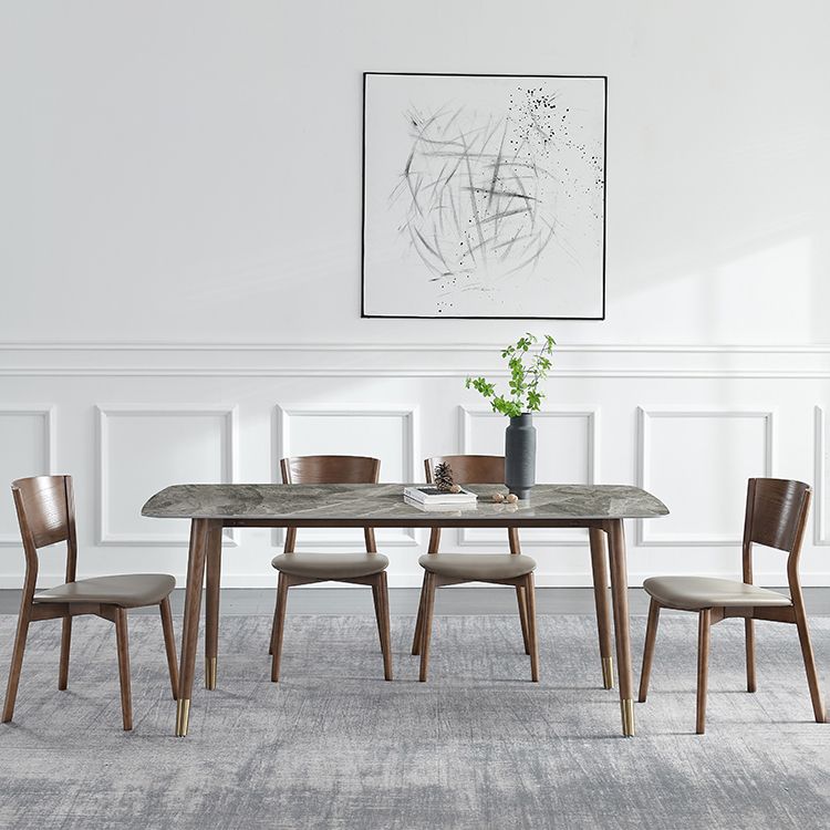 Scandinavian Style Dining Side Chairs Wood Open Back Dining Armless Chairs (Set of 2) Clearhalo ' kitchen&dining_furn' 'Dining Chairs' 'Dining Tables & Seating' 'dining_chair' 'furn' 'furn_dining_chair' 'Furniture' 'furniture_dining_chair' 'Kitchen & Dining Furniture' 'kitchen' 1200x1200_084bb014-d41c-48f4-a8d6-c37aff5bf486
