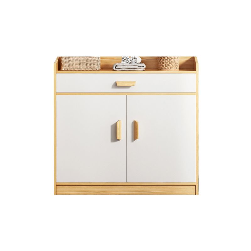 Server in legno Credenza in stile contemporaneo con armadi e cassetti
