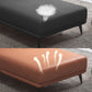 Modern Faux Leather Chaise, One Armed Recessed Arms Lounge Chair with Pillows Clearhalo 'Chairs & Seating' 'Chaise Lounge' 'chaise_lounge' 'furn' 'furn_chaise_lounge' 'Furniture' 'Living Room Furniture' 1200x1200_08528c6d-a382-4b01-bc44-33a40c41e499