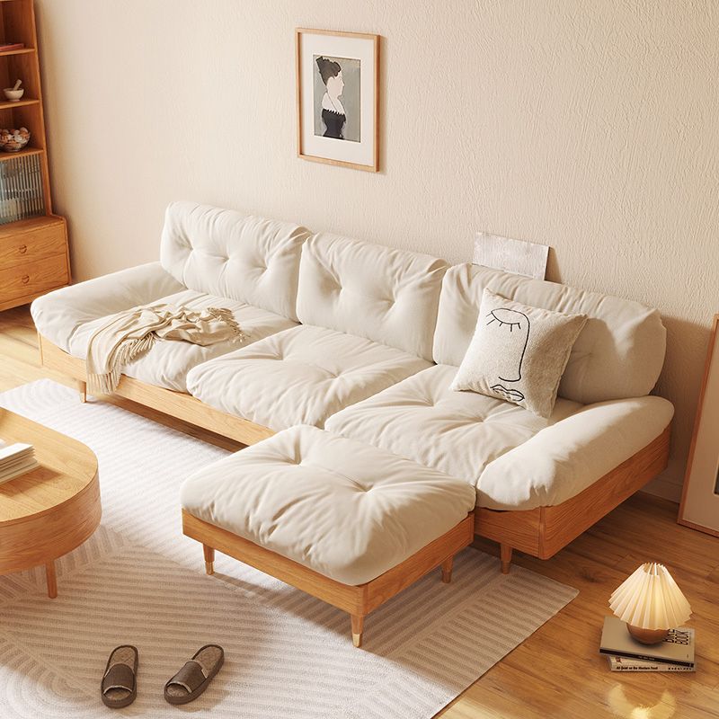 Armless Sofa Loose Back 35"W Tufted Modern Sofa for Living Room Clearhalo 'furn' 'furn_sofas' 'Furniture' 'furniture_sofas' 'kitchen' 'kitchen_sofas' 'Living Room Furniture' 'Sofa' 'sofas' 1200x1200_08532ed1-9caf-4f5b-9d7c-99a24273a600