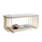 Gold Metal Frame Coffee Table Luxurious Cocktail Table with Storage Clearhalo 'Coffee & Accent Tables' 'Coffee Tables' 'coffee_tables' 'furn' 'furn_coffee_tables' 'Furniture' 'Living Room Furniture' 1200x1200_0853ad55-19ca-439e-be82-11b531717627