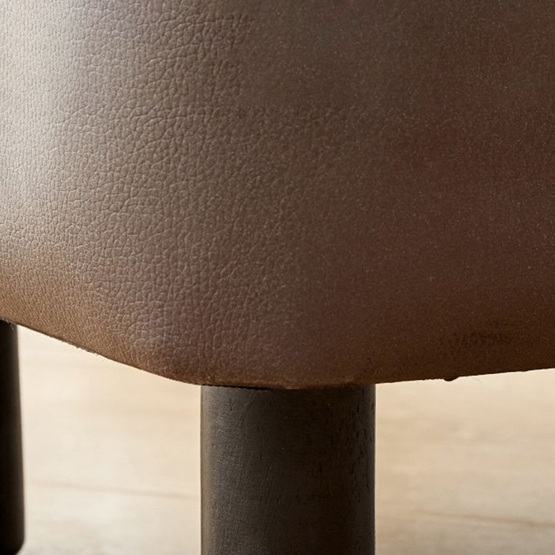 Contemporary Ottoman Faux Leather Upholstered Rectangle Ottoman Clearhalo 'furn' 'furn_ottomans_poufs' 'Furniture' 'Living Room Furniture' 'Ottomans & Poufs' 'ottomans_poufs' 1200x1200_0853d766-00b4-4882-8117-800fefea72f4