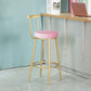 Fixed Table Counter Set 1/3/4 Pieces Glam Style Sintered Stone Bar Table Set for Home Use