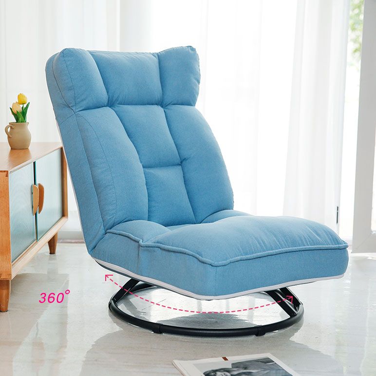 Sedia reclinabile in metallo reclinabile in tessuto