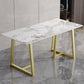 Luxury Style Sintered Stone Dining Table Double Pedestal Base Rectangle Table for Home Clearhalo ' dining_table' 'Dining Tables & Seating' 'Dining Tables' 'furn' 'furn_dining_table' 'Furniture' 'furniture_dining_table' 'Kitchen & Dining Furniture' 'kitchen&dining_furn' 'kitchen' 'kitchen_dining_table' 1200x1200_0856b6c2-3df7-4264-988c-0b6fd3a05c5e