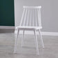 Modern Plastic Chair Slat Back Side Chair Wood in Matte Finish for Home