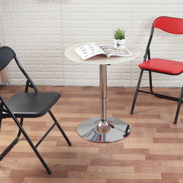 Modern Indoor-Outdoor Metal Home Side Chair Armless Folding Open Back Dining Side Chair Clearhalo ' kitchen&dining_furn' 'Dining Chairs' 'Dining Tables & Seating' 'dining_chair' 'furn' 'furn_dining_chair' 'Furniture' 'furniture_dining_chair' 'Kitchen & Dining Furniture' 'kitchen' 1200x1200_0861a0c1-b132-4549-81a4-c9a1f4cebf73