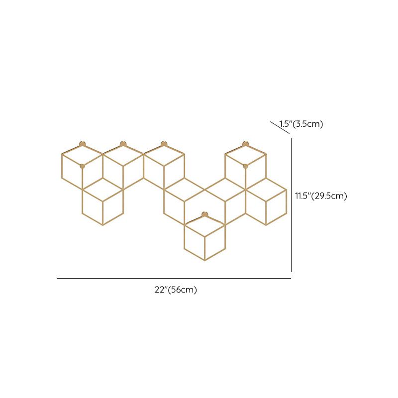 Metal Coat Rack Modern Minimalist Home Wall Hanging Coat Rack Clearhalo 'Entry & Mudroom Furniture' 'furn' 'furn_hall_tree_coat_racks' 'Furniture' 'Hall Trees & Coat Racks' 'hall_tree_coat_racks' 1200x1200_08623ded-014b-4bef-a6d9-311c6a4e8075