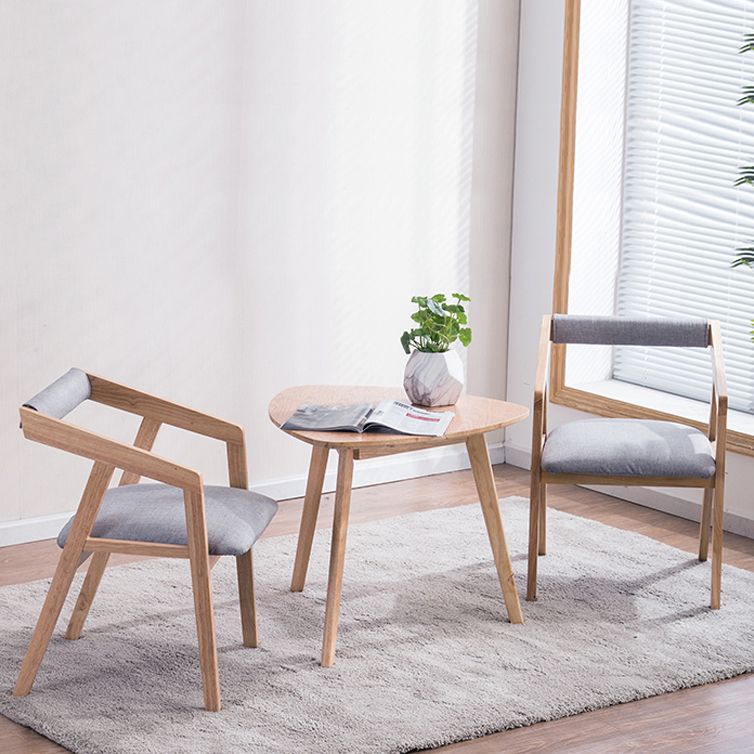 Traditional Solid Wood Dining Chair Linen Single Dining Arm Chair for Restaurant Clearhalo ' kitchen&dining_furn' 'Dining Chairs' 'Dining Tables & Seating' 'dining_chair' 'furn' 'furn_dining_chair' 'Furniture' 'furniture_dining_chair' 'Kitchen & Dining Furniture' 'kitchen' 1200x1200_086438b1-709a-447d-8c48-e2a441852bbb