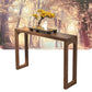 Solid Wood Console Table 33.46" Tall 1-shelf Accent Table with Sled Base Clearhalo 'Console Tables' 'console_tables' 'Entry & Mudroom Furniture' 'furn' 'furn_console_tables' 'Furniture' 1200x1200_0865bd5a-069c-47e8-a116-129aa10cf2ba