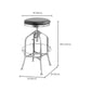 Industrial Metal Legs Bar Stools Indoor Faux Leather Counter Chair Clearhalo 'Bar Furniture' 'Bar Stools' 'bar_stools' 'furn' 'furn_bar_stools' 'Furniture' 'Kitchen & Dining Furniture' 1200x1200_08673baf-df8d-4d97-9fe1-74c999dcfc7f