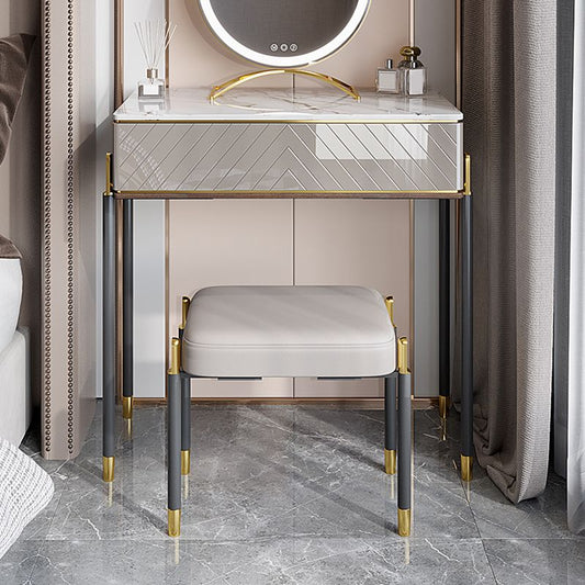 30 "hoher Waschtisch mit Stuhl 1-Trauer-Stein-Make-up-Schminktisch