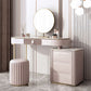Modern White Vanity Desk met 5 opbergladen 15,74 "brede houten ijdelheidsset