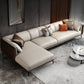 Genuine Leather Pillow Top Arm Modern Sofa/Sectional with Removable Cushions for Apartment