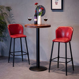 1/2/3 Pieces Industrial Solid Wood Bar Table Set Round Bistro Set for Dining Room Clearhalo 'Bar Furniture' 'furn' 'furn_home_bar_bar_sets' 'Furniture' 'Home Bars & Bar Sets' 'home_bar_bar_sets' 'Kitchen & Dining Furniture' 1200x1200_0870b3a3-9d24-469c-ab14-22e42d7be82c