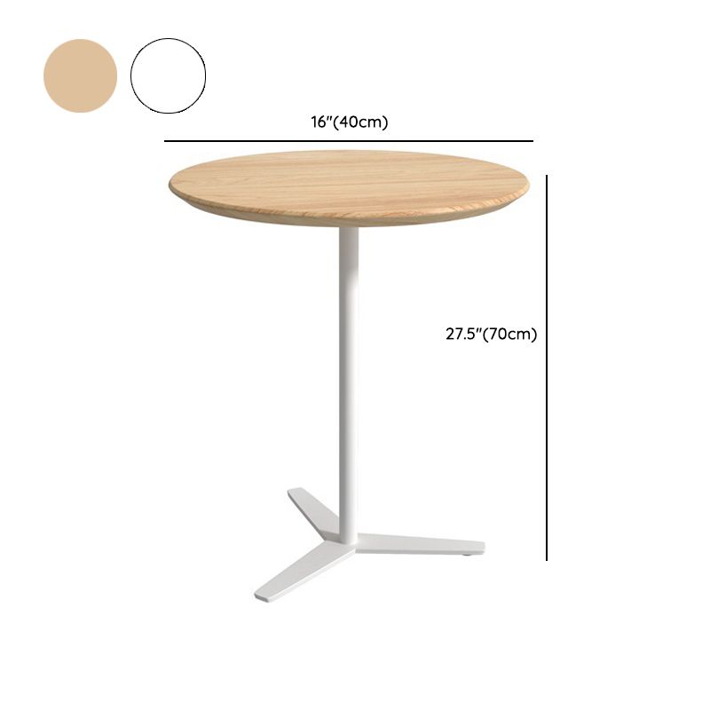 Nordic 1/2 Pieces Dining Set Round Wood Dining Table for Milk Tea Shop
