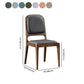 Contemporary Style Wood Dining Side Chairs Open Back Dining Side Chairs (Set of 2) Clearhalo ' kitchen&dining_furn' 'Dining Chairs' 'Dining Tables & Seating' 'dining_chair' 'furn' 'furn_dining_chair' 'Furniture' 'furniture_dining_chair' 'Kitchen & Dining Furniture' 'kitchen' 1200x1200_0872396b-a97d-4f1b-9c83-b500e65b445e
