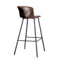Modern Bar-stool Bucket Seat Counter Bar Stool with Metal Legs for Home Use Clearhalo 'Bar Furniture' 'Bar Stools' 'bar_stools' 'furn' 'furn_bar_stools' 'Furniture' 'Kitchen & Dining Furniture' 1200x1200_087284a8-62cb-4b9c-b4ae-c04b4644acf4