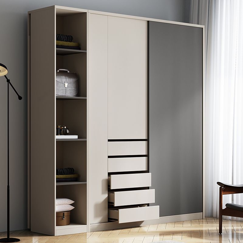 Manufactured Wood Storage Cabinet Contemporary Cabinet with Drawers