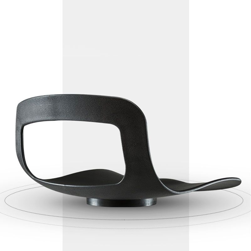 Industrial Style Bar-stool Metal Leg PP Seat with Low Back for Kitchen Bar Clearhalo 'Bar Furniture' 'Bar Stools' 'bar_stools' 'furn' 'furn_bar_stools' 'furniture_bar_stools' 'Kitchen & Dining Furniture' 'kitchen&dining_furn' 'kitchen' 'kitchen_furn' Furniture' 1200x1200_0876a749-13cc-49bc-b46b-3e93b8b80774