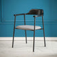 Contemporary Style Dining Chair Metal Open Back Dining Arm Chair Clearhalo 'Dining Chairs' 'Dining Tables & Seating' 'dining_chair' 'furn' 'furn_dining_chair' 'Furniture' 'Kitchen & Dining Furniture' 1200x1200_08772185-d26c-4320-9436-3def14374010