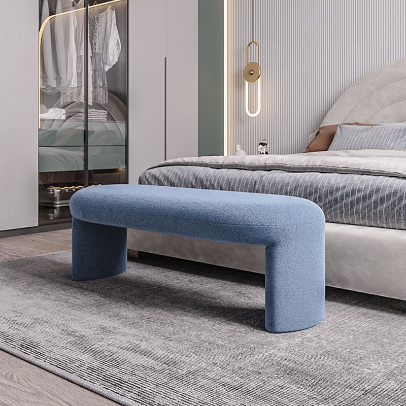 Contemporary Upholstered Bench Bedroom Seating Bench with Legs Clearhalo 'Benches' 'Chairs & Seating' 'furn' 'furn_benches' 'Furniture' 'Living Room Furniture' 1200x1200_087be212-fcc8-422b-abff-9959c8d4700d